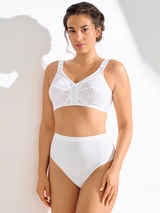 Lisca Sabina blanc soutien-gorge sans armatures en dentelle