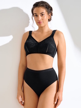 Lisca Sabina noir soutien-gorge sans armatures en dentelle