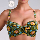 Maillots de bain Marlies Dekkers Bellini vert/print haut de bikini préformé