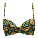 Maillots de bain Marlies Dekkers Bellini vert/print bikinitop push up