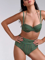 Maillots de bain Marlies Dekkers Holi Vintage vert/print slip de bikini