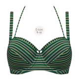 Maillots de bain Marlies Dekkers Holi Vintage vert/print haut de bikini préformé