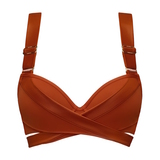 Maillots de bain Marlies Dekkers Cache Coeur orange bikinitop push up