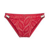 Plage de LingaDore fabulous in red Lace rouge slip de bikini