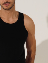 Lisca Hermes noir singlet pour hommes