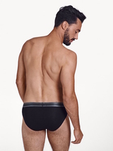 Lisca Zeus noir slip pour hommes