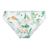 Plage de LingaDore Tropical Botanic blanc/print slip de bikini