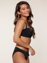 Plage de LingaDore  Beautiful Black noir slip de bikini