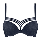 Marlies Dekkers Dame de Paris bleu marine soutien-gorge push up