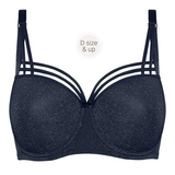 Marlies Dekkers Dame de Paris bleu marine soutien-gorge rembourré