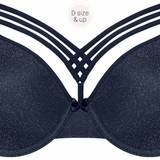 Marlies Dekkers Dame de Paris bleu marine soutien-gorge rembourré