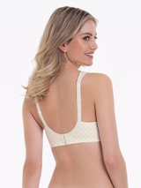 Rosa Faia Twin Art ivoire soutien-gorge sans armatures en dentelle