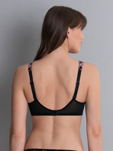 Rosa Faia Colette noir soutien-gorge sans armatures en dentelle