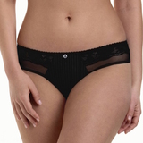 Rosa Faia Sita noir slip brésilien