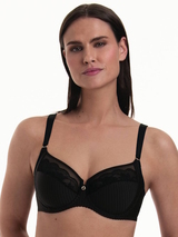 Rosa Faia Sita noir soutien-gorge sans forme