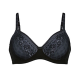 Rosa Faia Rosemary noir soutien-gorge sans armatures en dentelle