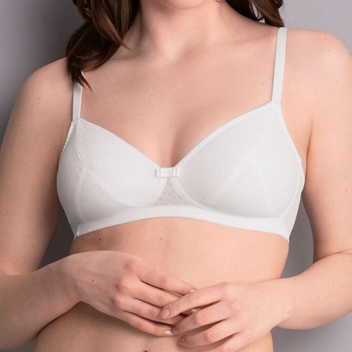 Rosa Faia Rosemary blanc soutien-gorge sans armatures en dentelle