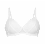 Rosa Faia Rosemary blanc soutien-gorge sans armatures en dentelle