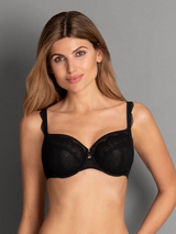 Rosa Faia Selma noir soutien-gorge sans forme