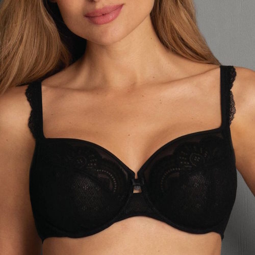 Rosa Faia Selma noir soutien-gorge sans forme