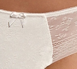 Rosa Faia Fleur ivoire culotte string