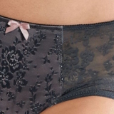 Rosa Faia Fleur anthracite haut slip