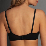 Rosa Faia Fleur noir soutien-gorge sans forme