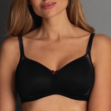 Rosa Faia Fleur noir soutien-gorge sans armatures en dentelle