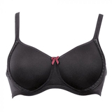 Rosa Faia Fleur noir soutien-gorge sans armatures en dentelle