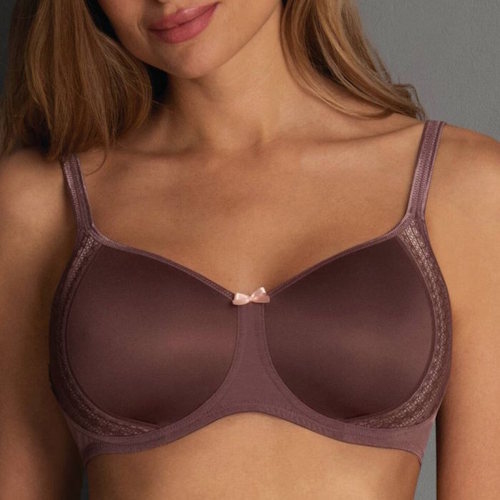 Rosa Faia Fleur taupe soutien-gorge sans armatures en dentelle