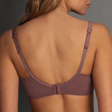 Rosa Faia Fleur taupe soutien-gorge sans armatures en dentelle