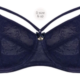 Marlies Dekkers Space Odyssey bleu marine soutien-gorge sans forme