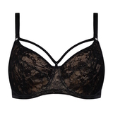 Marlies Dekkers Space Odyssey noir/poudre soutien-gorge sans forme