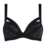 Marlies Dekkers Wing Power noir/gris soutien-gorge push up