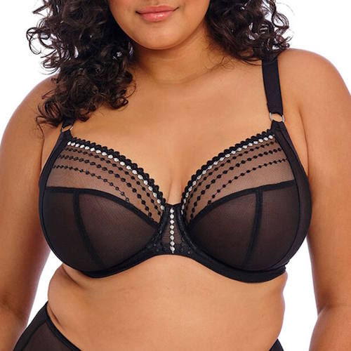 Elomi Matilda noir soutien-gorge sans forme