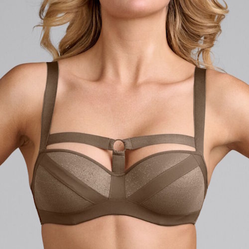 Marlies Dekkers Wing Power paillettes d'or soutien-gorge rembourré