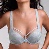 Marlies Dekkers Mariposa bleu/print soutien-gorge push up