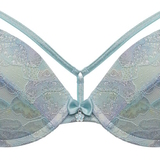 Marlies Dekkers Mariposa bleu/print soutien-gorge push up