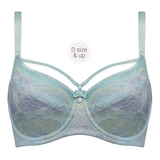 Marlies Dekkers Mariposa bleu/print soutien-gorge sans forme