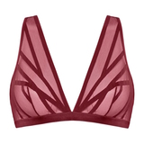 Marlies Dekkers Illusionist bordeaux soutien-gorge sans armatures en dentelle