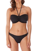 Freya Jewel Cove noir/print haut de bikini préformé