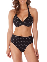 Freya Jewel Cove noir/print slip de bikini