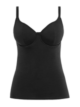 Freya Jewel Cove noir tankini top