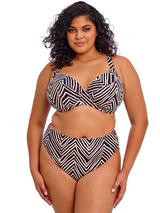 Elomi Fiji Falls noir/blanc haut de bikini préformé