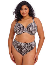 Elomi Fiji Falls noir/blanc slip de bikini