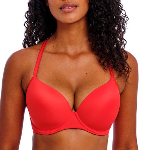 Freya Undetected rouge soutien-gorge rembourré