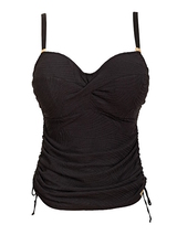 Fantasy Swim Ottowa noir tankini top