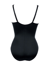 Rosa Faia Josephine bleu/noir corselet