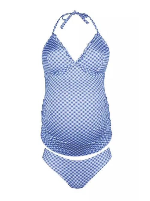 Maillots de bain Anita Kamaka bleu marine/blanc tankini set