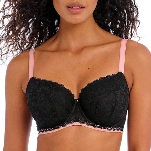 Freya Offbeat noir soutien-gorge rembourré